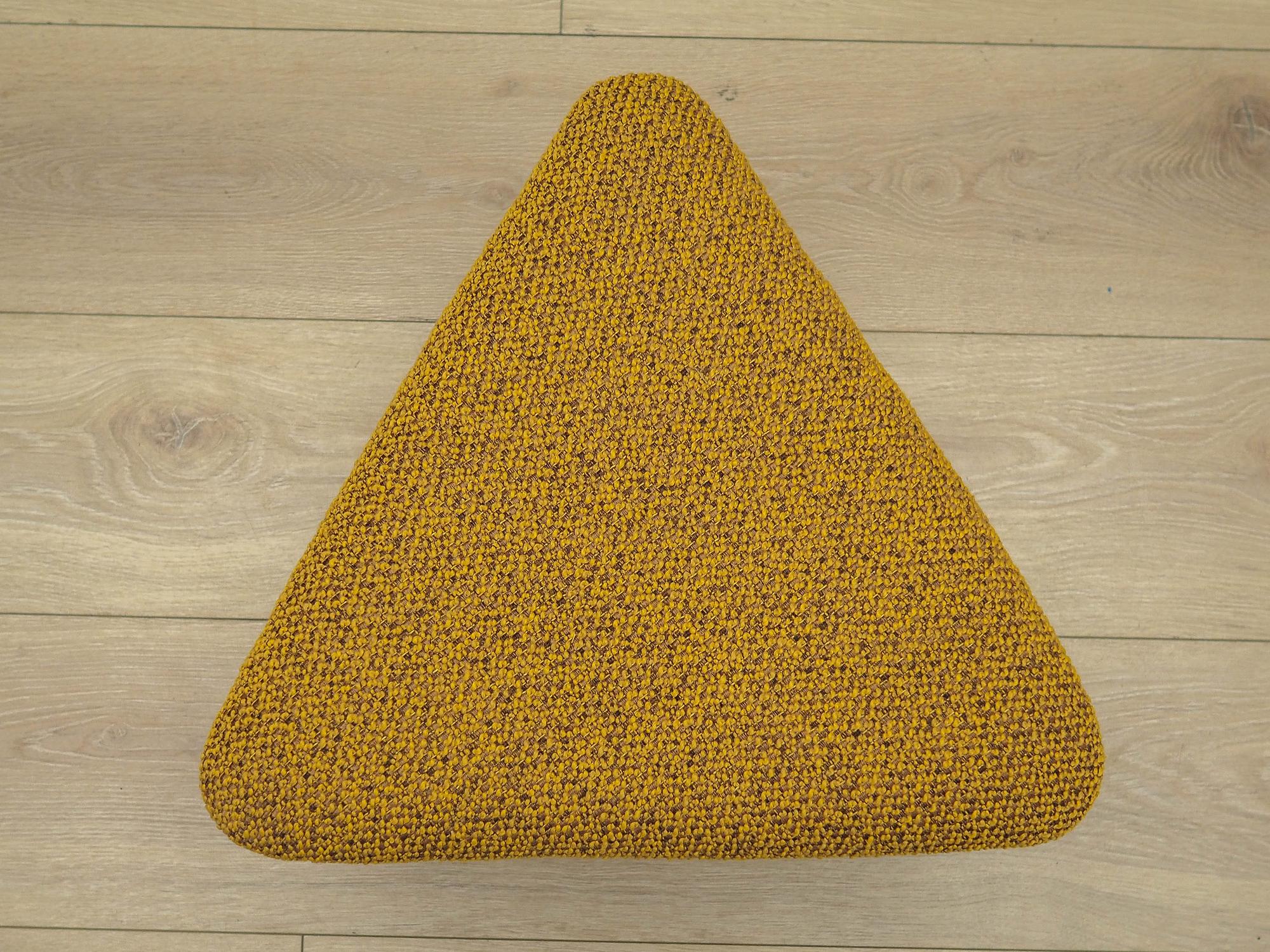 Stool mustard yellow 1990s 3