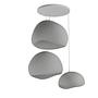 3-Flammig Wabi Sabi Ashveils Pendelleuchte Beton Grau 1