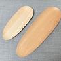 2x Thin Oval Board Ash wood 4