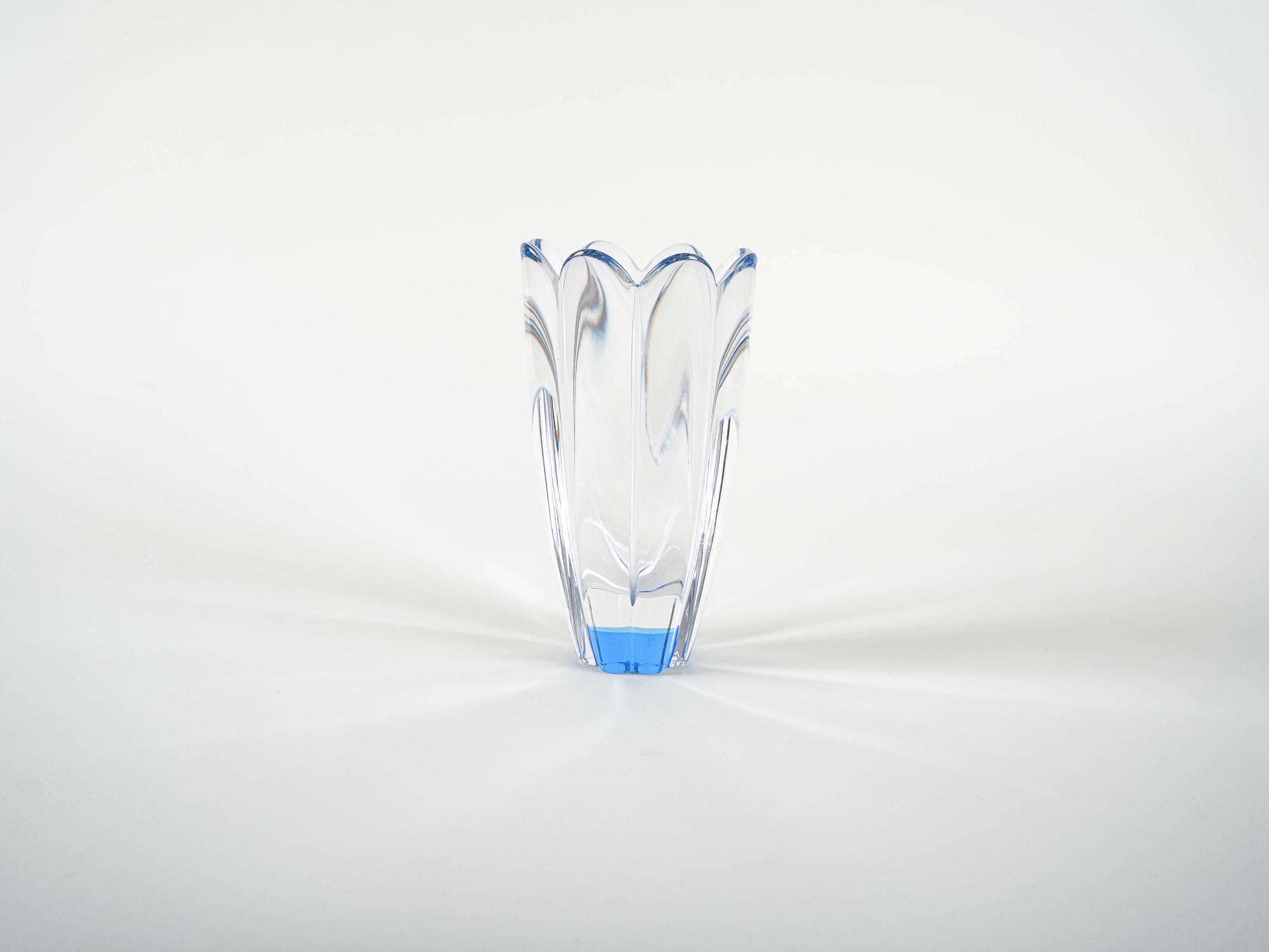 Mayflower glass vase 1960s Jan Johansson Orrefors 2