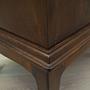 Vintage cabinet walnut wood brown 1960s 14