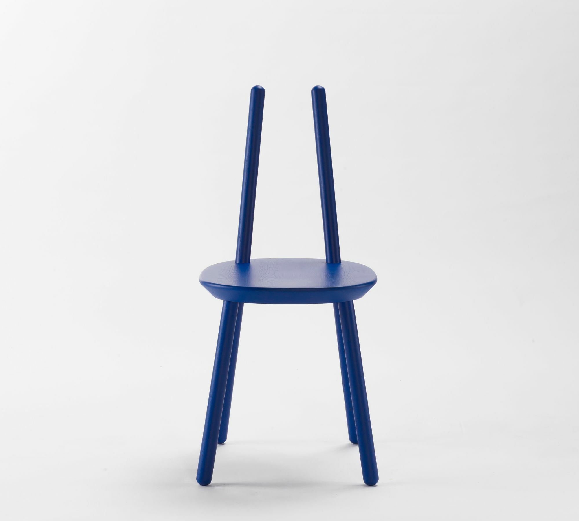 Naïve Stuhl Holz Blau 7