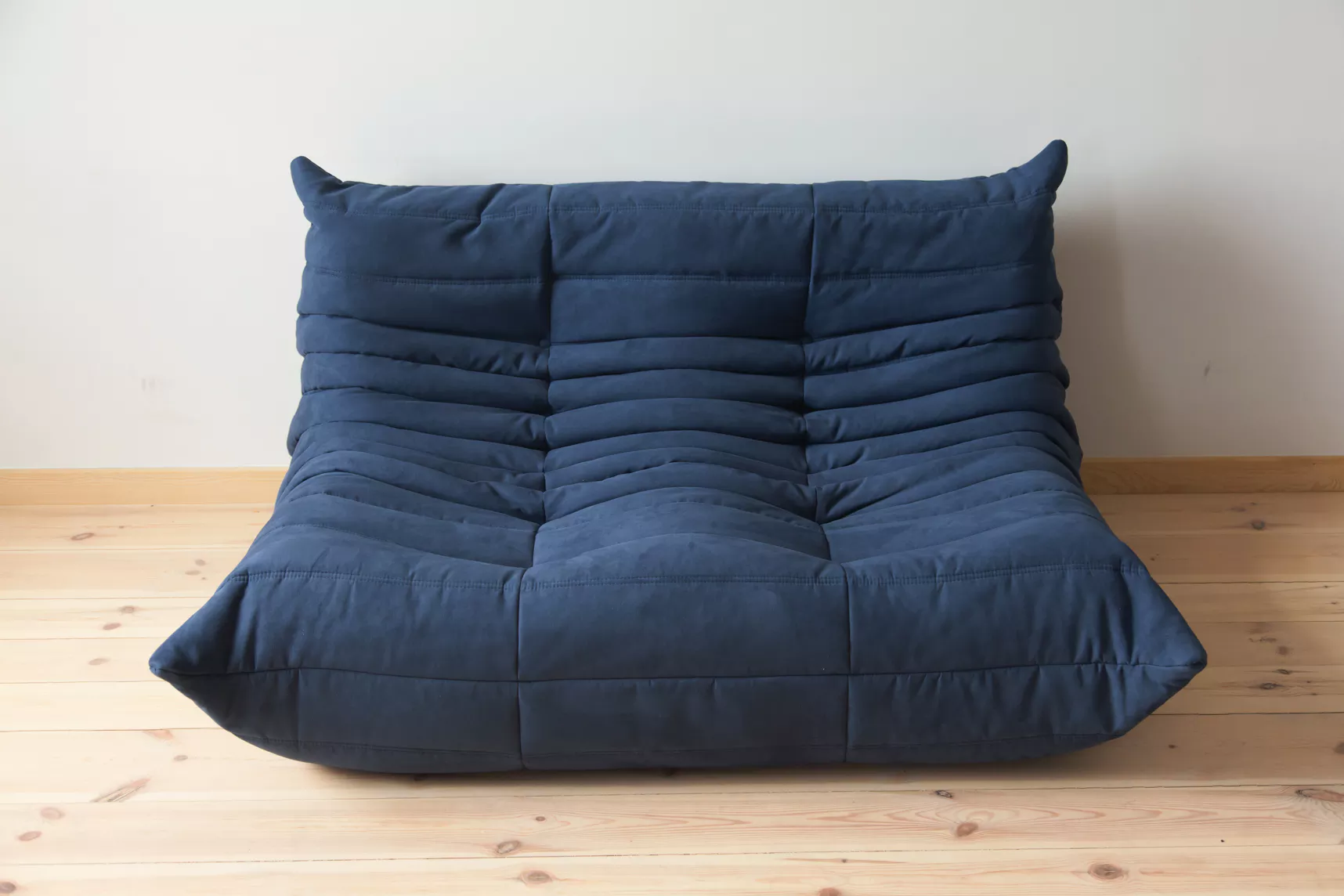 Togo Sofa 2-Sitzer Textil Marineblau 1
