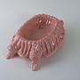 Ceramic bowl Red 1970s 4