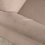 Sofa 3-Sitzer Garnitur Stoff Beige inkl. Sessel 9