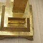 Stehlampe Messing Gold 1960er Jahre 11