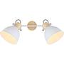 Wiho I Ceiling light iron 2-flame 2