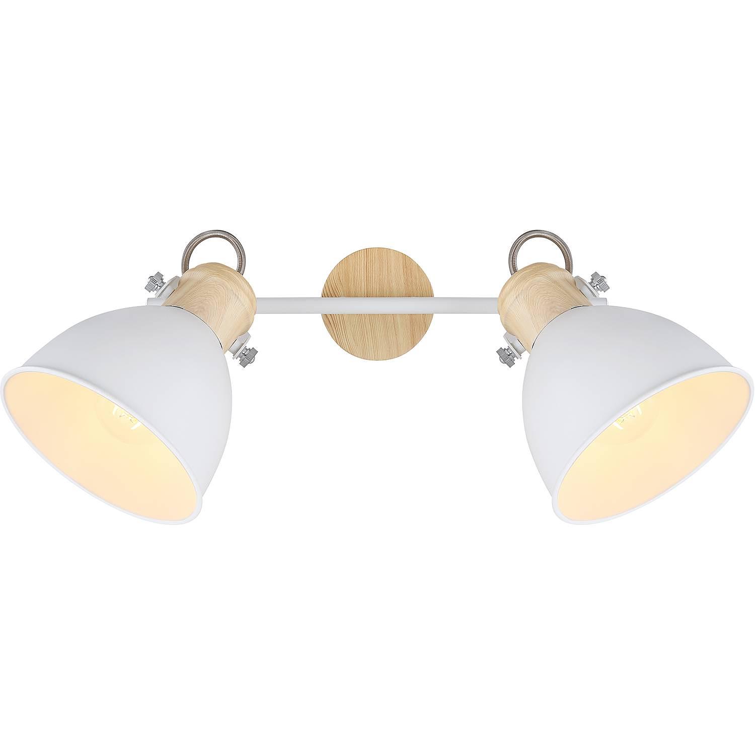Wiho I Ceiling light iron 2-flame 2