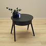 Side table wood brown 1970s 4