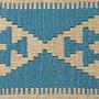 Kilim Gashgai Teppich Blau 3