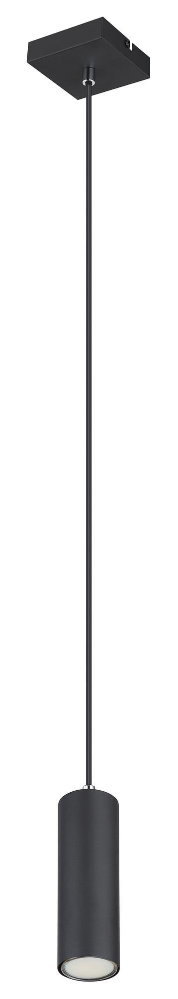 Pendelleuchte Robby Typ B Eisen 1-flammig Schwarz 3