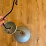 Erena Pendelleuchte Metall Holz Grün 6