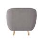 Sessel Vicky Baumwolle Taupe 4
