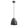 Pendant lamp Agra Stainless steel Black 1