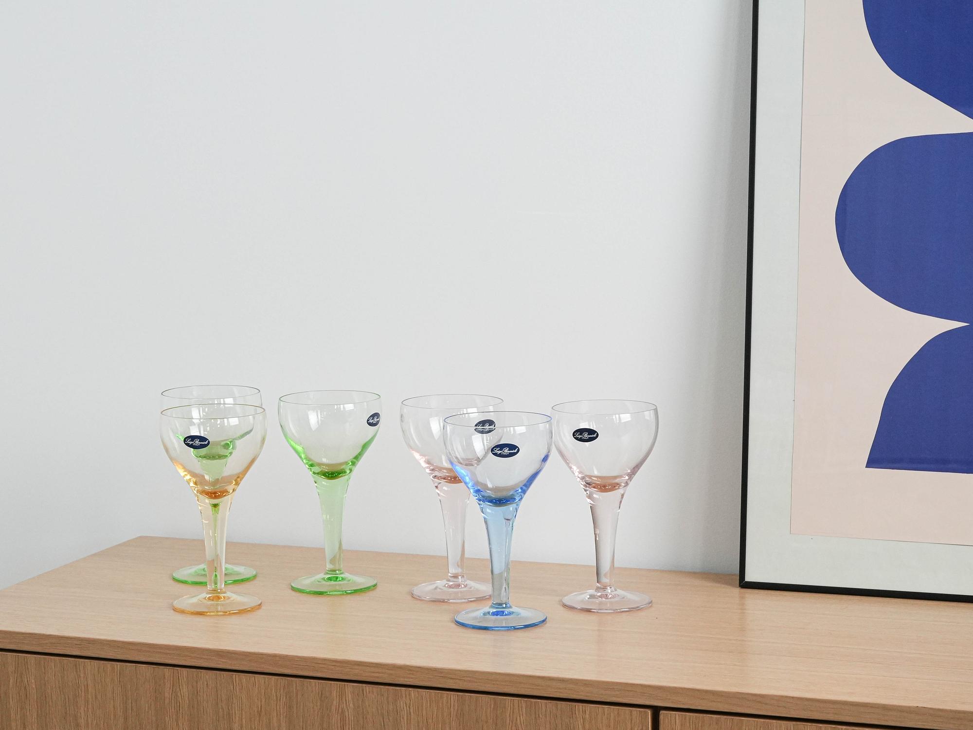 Dessertschalen-Set Mehrfarbig 1970er Jahre 1