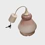 Pendant light Glass Pink 1