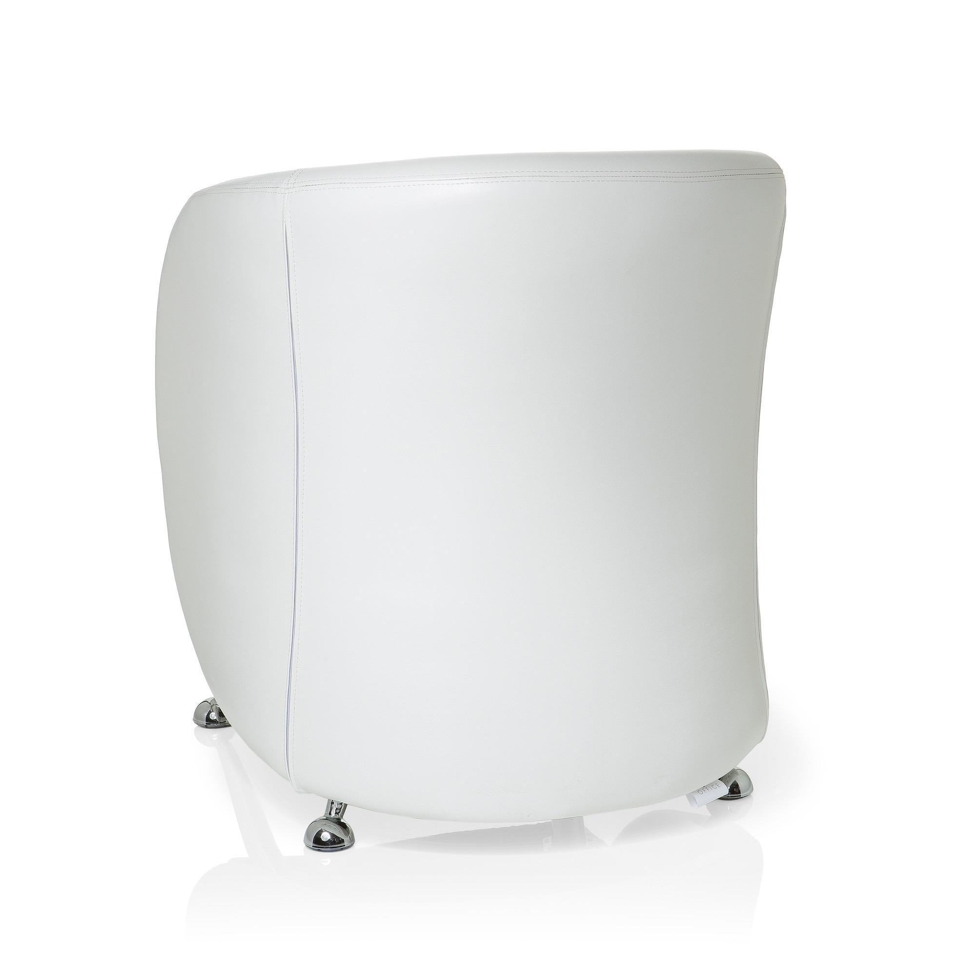 St. Lucia Office chair Faux leather White 7