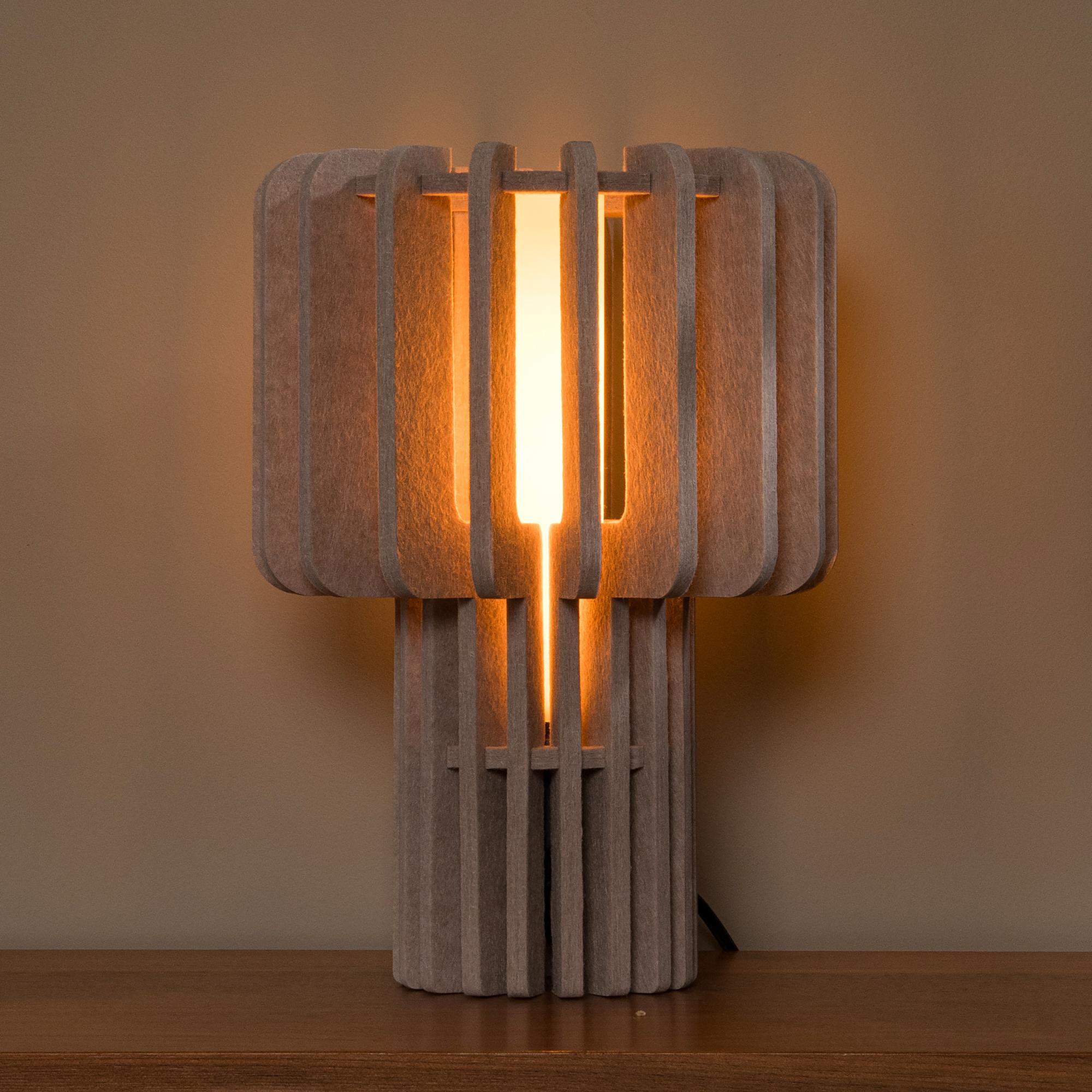 Rollo Tischleuchte Beige 1