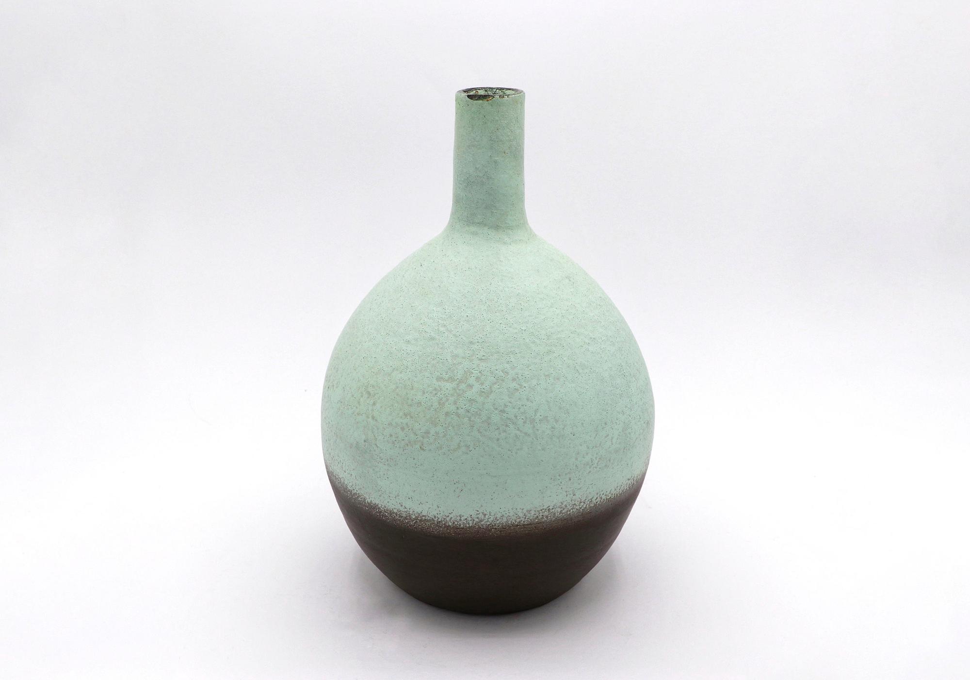 Vintage Lava Vase Keramik 1960er Jahre 3
