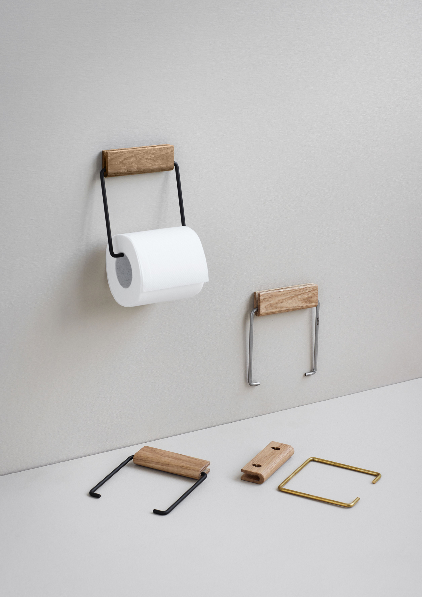 Toilet Roll Holder Toilettenpapierhalter Gold 2