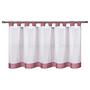 Gardine Thila Webstoff Rostbraun 0