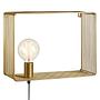 Wandleuchte Shelf 1-Flammig Gold 0
