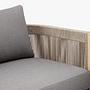 Majorelle Outdoor Sofa 3-Sitzer Polyester Sand 4