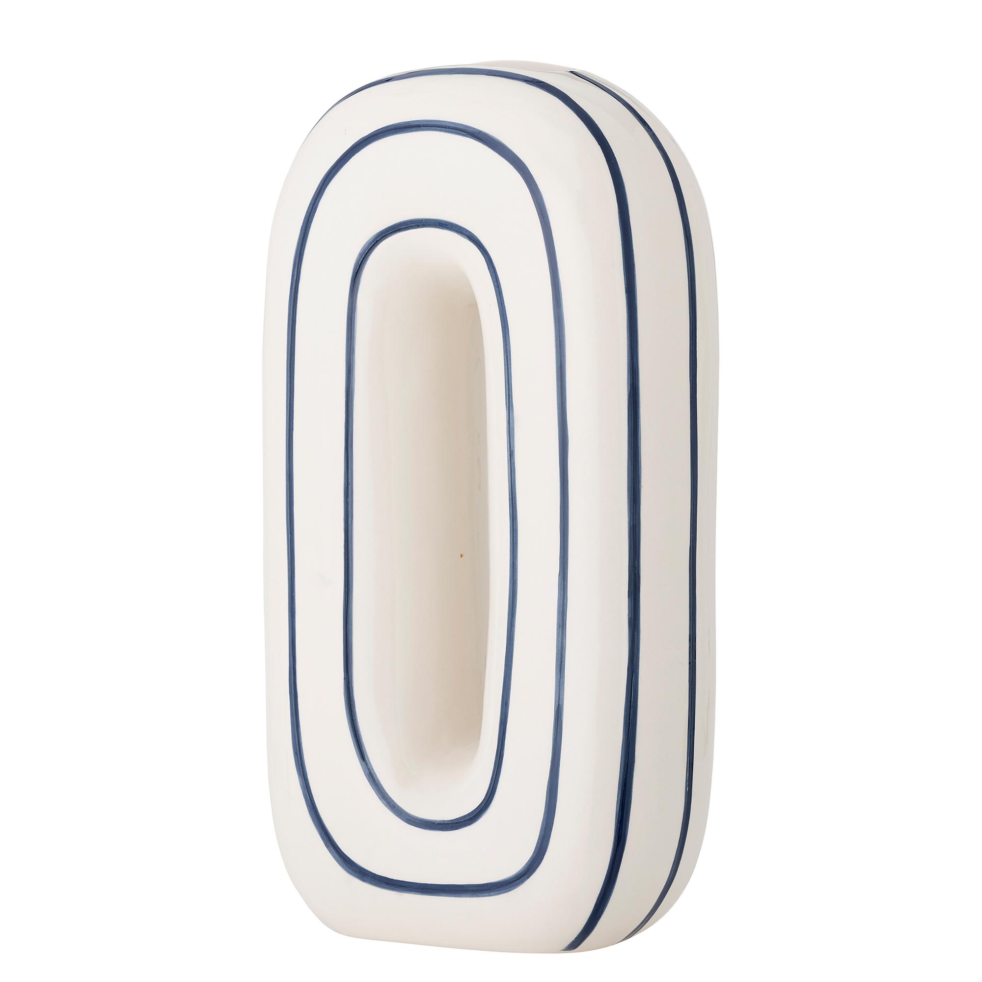 Vase Mae Keramik Blau 0