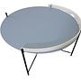 EDGE Serviertisch 76cm Taubenblau 5