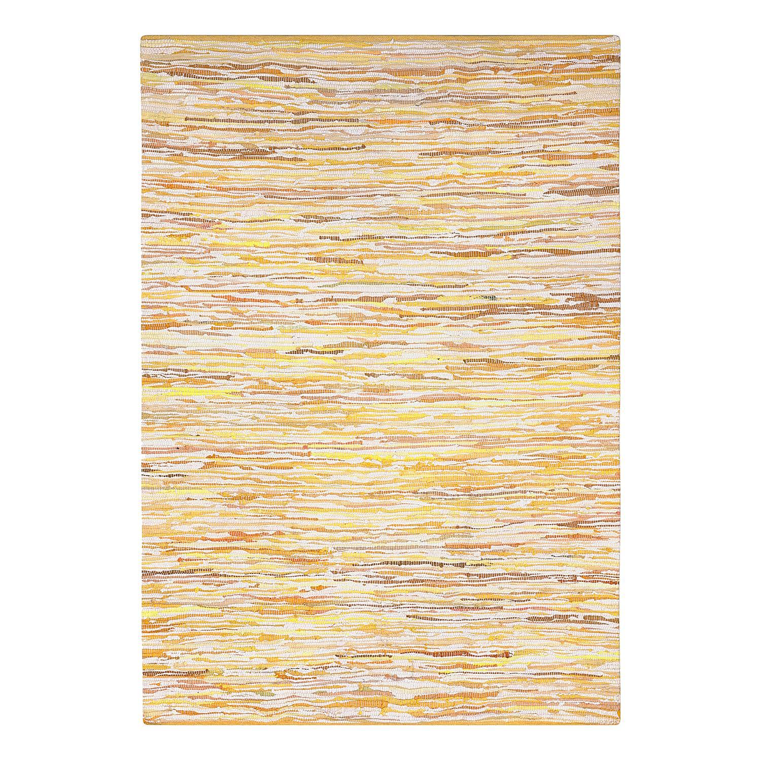 Kurzflorteppich Amira Baumwolle Gold 0