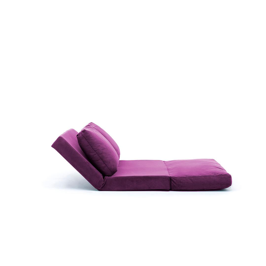 Taida Schlafsofa 2-Sitzer Violett 7