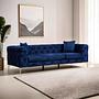 Como Sofa 3-seater Navy Blue 6