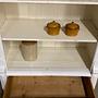 Vintage Schrank Holz Weiß 3