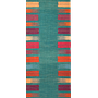 Kilim Gashgai Teppich Mehrfarbig 0