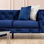 Como Sofa 2-Sitzer Marineblau 2