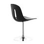 GOTHAM/T Swivel chair Polyurethane Metal Black 1
