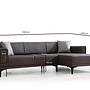 Horizon Corner Sofa Right Dark Grey 7