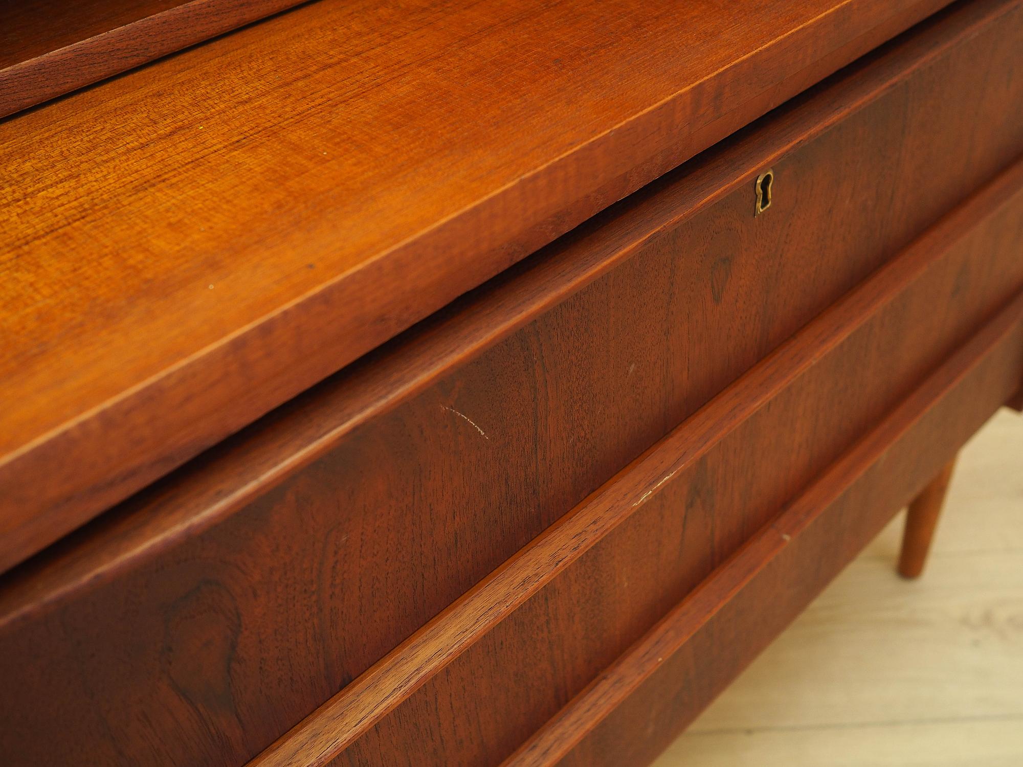 Teak Secretary Desk 10