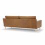 Astha Sofa 3-Sitzer Leder Bronze 2