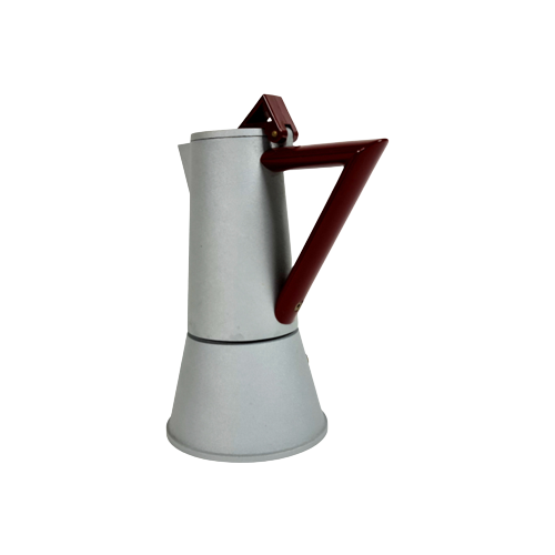 Vintage Espressomaschine Aluminium Silber 0