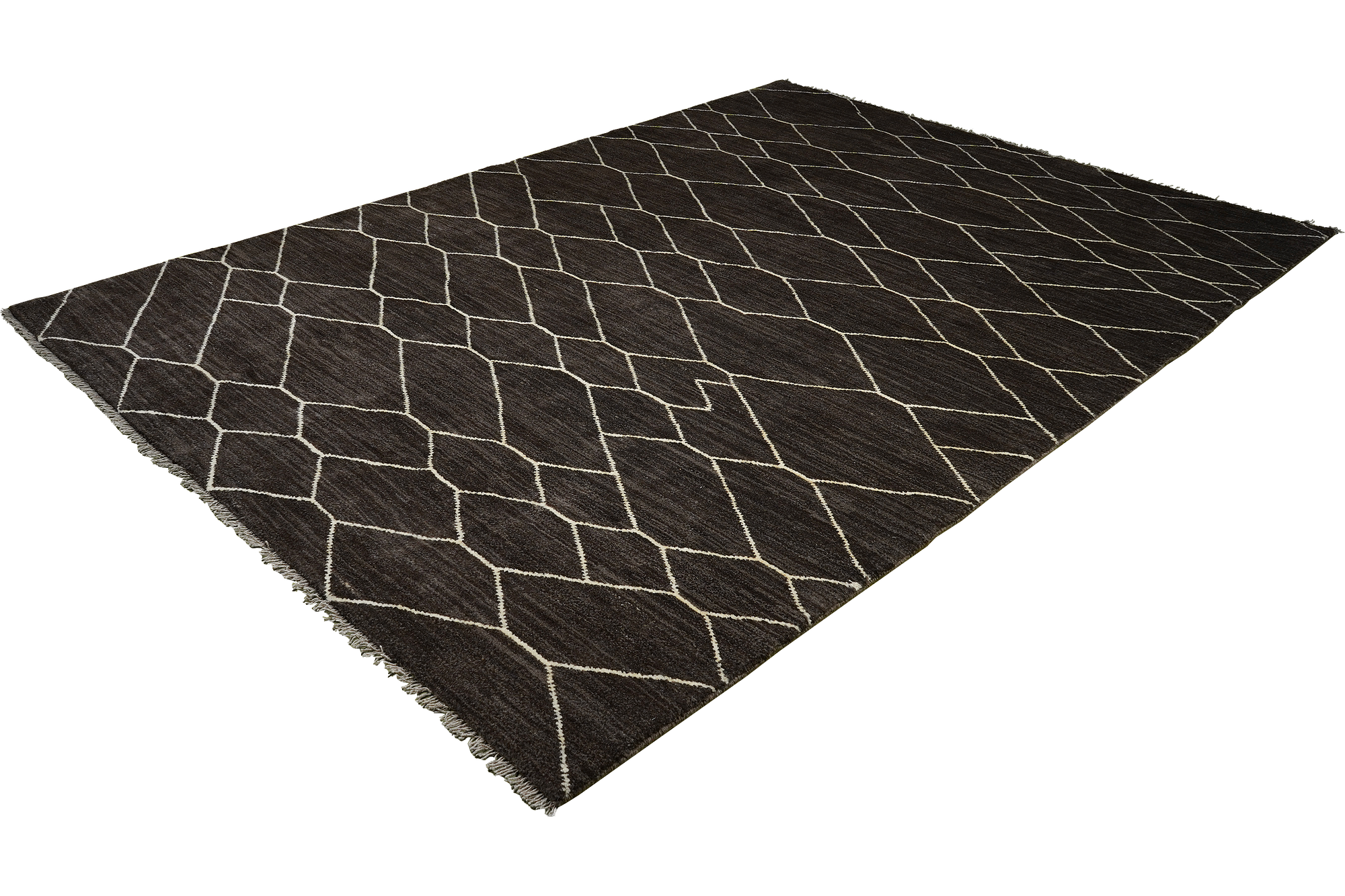 Gabbeh Basi Rug Wool Black 3