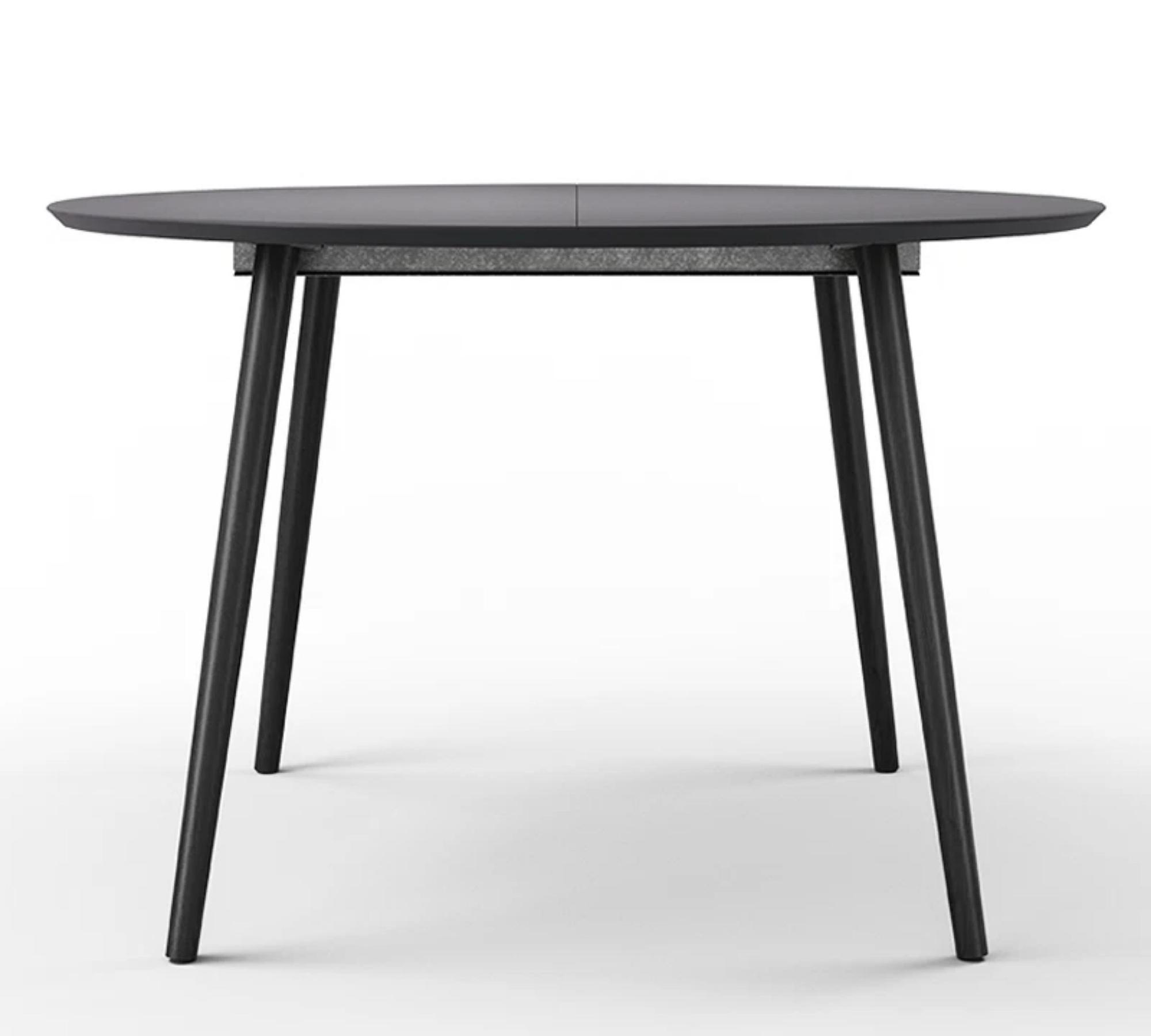 Amelia Dining Table Black Ø120 cm 3