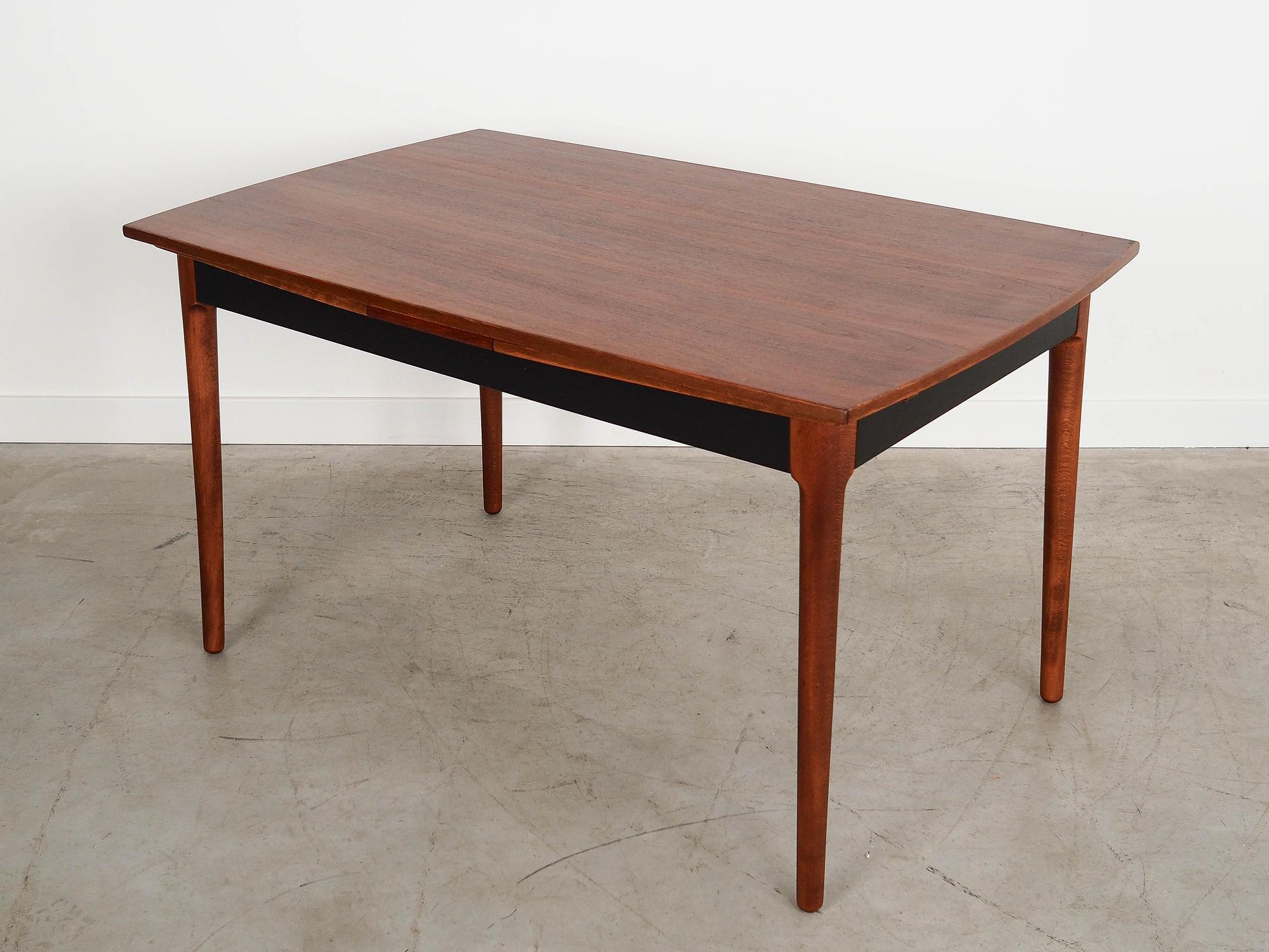 Walnut table Brown 1970s 6