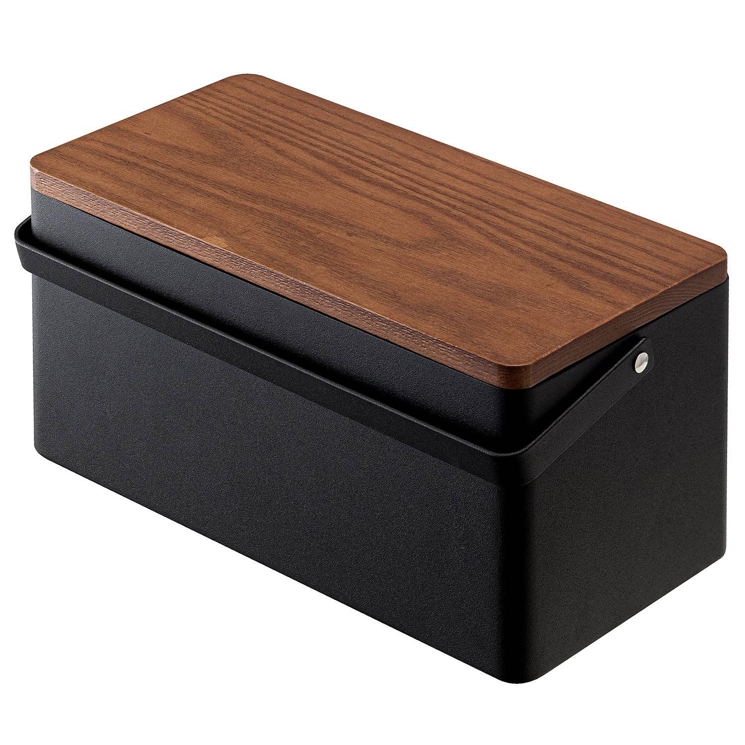 Tower Nähkasten Stahl Schwarz 1