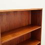 Bücherregal Teakholz Braun 1970er Jahre 7