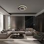 LED Ceiling Light Julio 1-Light Acrylic Glass Grey 2
