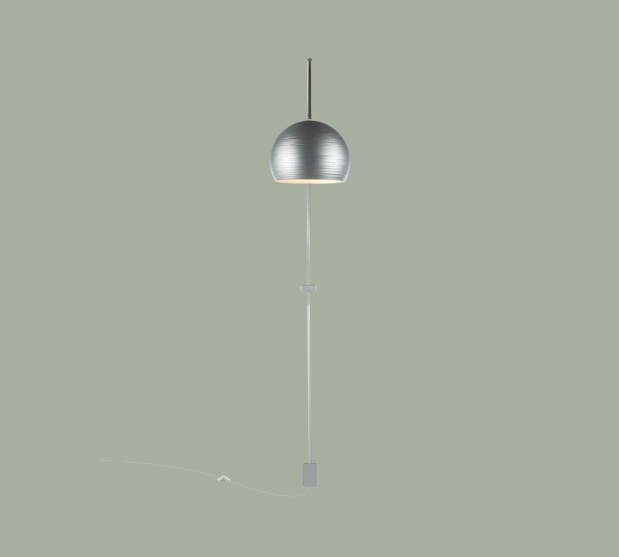 Wandleuchte Bogen Aluminium 3
