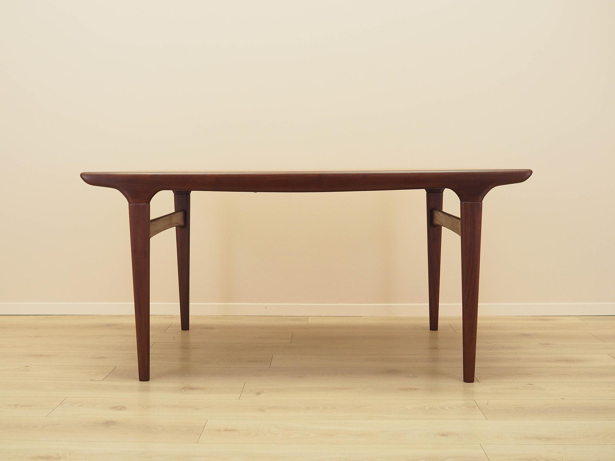 Teak Table Brown 1970s 1