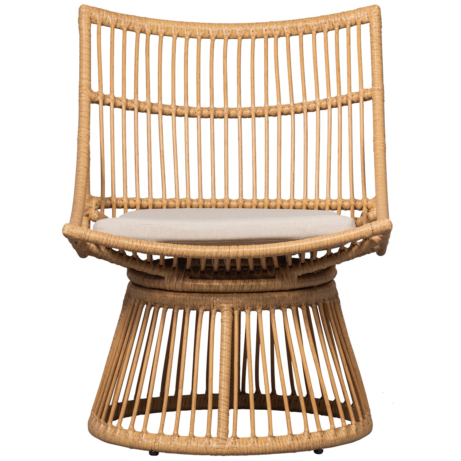 Alatna Garten Korbessel Braun 3
