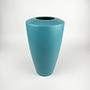 Vintage Asa Provence Vase Keramik Türkis 1990er Jahre 1